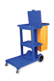 Janitor Cart/Trolley with Lid