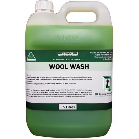 Wool Wash - CBC Cleaning Products Pty Ltd.