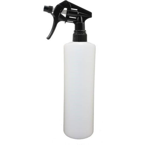 500ml Plastic Spray Bottle - Chemical Resistant Trigger - CBC Cleaning Products Pty Ltd.