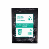 73L Black Bin Premium Liners - 50 Bags