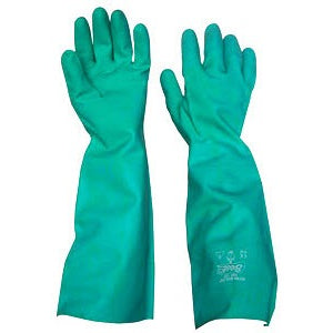 Nitrile 460 Gloves, Unlined, Solvent Resistant - Green - CBC Cleaning Products Pty Ltd.