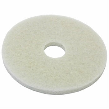 Floor Machine Pads - WHITE (Polishing) - CBC Cleaning Products Pty Ltd.