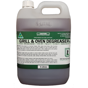 Grill & Oven Degreaser - CBC Cleaning Products Pty Ltd.