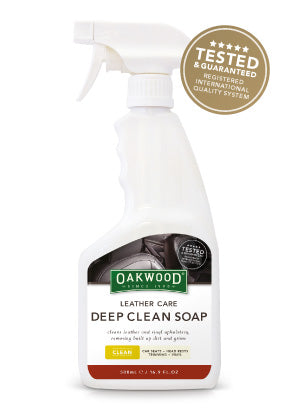 LEATHER CARE DEEP CLEAN SOAP 500ml