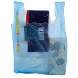 Plastic Singlet Bags - Blue - CBC Cleaning Products Pty Ltd.