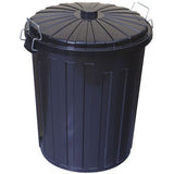 73L Plastic Garbage Bin with Lid - CBC Cleaning Products Pty Ltd.