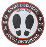 Social Distancing Floor Stickers - FEET