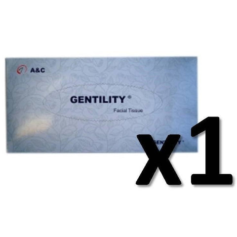 2 Ply Facial Tissues - Gentility (single box) - CBC Cleaning Products Pty Ltd.