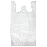 Plastic Singlet Bags - White - CBC Cleaning Products Pty Ltd.