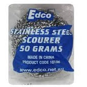 Scourer - 50g Stainless Steel - CBC Cleaning Products Pty Ltd.