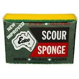 Sponge - Yellow Scourer - CBC Cleaning Products Pty Ltd.