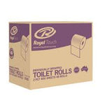 2 Ply Toilet Paper, 400 Sheet - Royal Touch